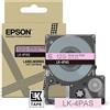 Epson lk-4pas grigio, rosa