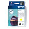 Brother lc123y cartuccia d'inchiostro 1 pz originale giallo