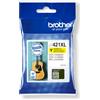 Brother lc421xly cartuccia d'inchiostro 1 pz originale giallo