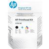Hp kit testine di stampa originali gt 3yp61ae, nero/tricromia