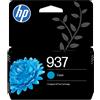 Hp cartuccia di inchiostro ciano originale 937