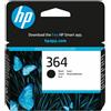 Hp cartuccia originale inchiostro nero 364