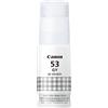 Canon flacone d'inchiostro grigio gi-53gy