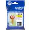 Brother lc3213y cartuccia d'inchiostro 1 pz originale giallo