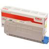 Oki 46507613 cartuccia toner 1 pz originale giallo