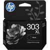 Hp cartuccia di inchiostro nero originale ad alta capacità 303xl