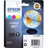 Epson globe singlepack colour 267 ink cartridge