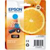 Epson oranges cartuccia ciano t33xl claria premium