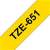 Brother tze-651 nastro per etichettatrice