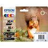 Epson squirrel multipack 6-colours 378xl / 478xl claria photo hd ink
