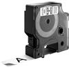 Dymo d1 - standard etichette - nero su bianco - 19mm x 7m