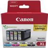Canon 9182b010 cartuccia d'inchiostro 4 pz originale resa elevata (xl) nero, ciano, magenta, giallo