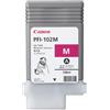 Canon pfi-102m ink tank pigment magenta cartuccia d'inchiostro originale