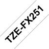 Brother tze-f%1 nastro per etichettatrice nero su bianco
