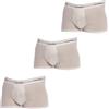 Calvin Klein Jeans Boxer Uomo, Pacco da 3, Bianco (White/White/White), S