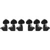 Musiclily Basic R15A 15:1 L3+R3 Set Meccaniche Chitarra Tuners Nero
