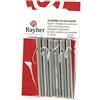 Rayher Bacchetta Melod.Vuota, 14 Cm, 6 Mm Ø, Argento, Busta 6 Pz, 2537022