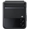 Samsung Flap Leather Cover Custodia Pieghevole in pelle per Galaxy Z Flip4, Nero