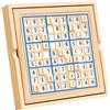 Set di puzzle Sudoku in legno, giocattolo per l'apprendimento precoce, per