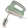 Ariete 1548 Sbattitore Vintage, 450W, 5 velocità, Funzione turbo, 2 fruste, Verde