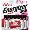 Energizer Batterie AA e AAA, E91MP-12, AA, Aa, 1