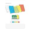 EDIPRO BLOCCO NUMERATO 1-100 2 SEZ. 6X13 E5406NEW (Conf.10)