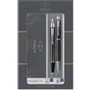 PARKER Gift Set sfera M + stilografica M IM Black CT Parker