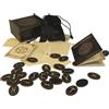 Set di rune in legno per principianti Wicca 25 pezzi Forniture per