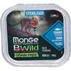 Monge Natural Superpremium Bwild Tonno Ortaggi Gatto Sterilizzato 7x100 g