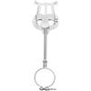 iplusmile Leggio Clarinetto Da Sfilata Porta Spartito Per Clarinetto Portatile Clip Per Spartiti Per Strumenti a Fiato Compatto E Leggero Per Banda E Orchestra