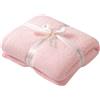 bearberry Coperta super morbida, leggera e calda, per divano, letto, divano, tutte le stagioni (rosa, 127 x 152,4 cm)