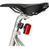SHAPEHEART innovazione francese, l'unica luce magnetica panoramica. Lampada da bicicletta antifurto e ricaricabile USBC, illuminazione da bicicletta 100 lumen, 6 modalità e +20 ore di autonomia. Fuoco