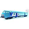 VITRAINS 3418 carrozza pilota TD Mazinga MDVC in livrea xmpr Epoca VI