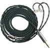 Linsoul Tripowin Zonie IEM Cavo, 16 Core Placcato Argento Cordoni Aggiornati, 1.25m SPC in Ear Monitor Cavi per 7hz Zero:2 Orchestra Lite Cadenza Hype4 Supermix4(Recessed 2pin, 4.4mm)(Verde muschio)
