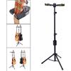 Supporto per chitarra doppio Accessori per strumenti a corda Rack per