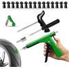 GRAND PITSTOP GrandPitstop Tubeless Reifenpannen-Reparaturset mit Stopfen für Motorrad, Auto und Roller (15 Plugs Gun Kit)