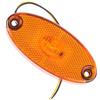 RaitWahl luci di posizione laterali LED 12 V ambra per rimorchio, camion, camper, utilità, luce di sagoma a LED con terminali a forcella, alta visibilità notturna, impermeabile, resistente, facile da