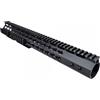 JS-TACTICAL Paramano Keymod Slim da 15 Pollici slitta superiore 6 slitte aggiuntive rimovibili Adatto a fucili M4 JS-Tactical (JS-KM15)