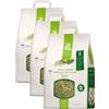 Real Nature Fieno Naturale per Roditori KIT RISPARMIO 3X1KG