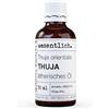 wesentlich. Olio di Thuja - olio essenziale puro di wesentlich. - 100% naturale dalla bottiglia di vetro (50ml)