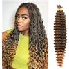 Seimainurs T1B/27 - Capelli lunghi e ricci all'uncinetto, per trecce bohémien, onde oceaniche, per donne nere (T1B/27, 61 cm (confezione da 2)