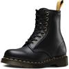 Dr. Martens Vegan 1460 Black Felix Rub Off, Stivali Unisex Adulto, Nero (Black), 38