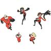 Crocs Pixar Incredibles 5 Pack, Charm Decorativi per Scarpe Unisex-Adulto, Multicolore, Taglia Unica