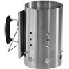 Dehner Accendino, Barbecue a carbonella, Ø 19,4 cm, Altezza 30,7 cm, Metallo