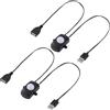 Greluma 2 Pz Interruttore con sensore di movimento PIR mini DC 5-24V 2A Interruttore con sensore di presenza per illuminazione LED fai da te, interruttore automatico con porta USB
