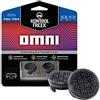 KontrolFreek Omni per PlayStation 4 (PS4) Controller | 2 Levette Performance | 2 basse Concave | Nero