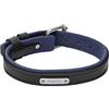 Fossil Everett JA7316998 - Bracciale da uomo in pelle nera