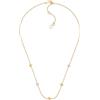 Fossil Sutton JA7298710 - Collana da donna in ottone dorato