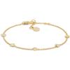 Fossil Sutton JA7299710 - Bracciale da donna in ottone dorato