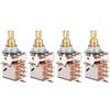 Musiclily Pro Metrica A250K Potenziometro Push-Pull Split Shaft 4 Pezzi